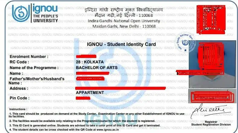 IGNOU-student-id-card