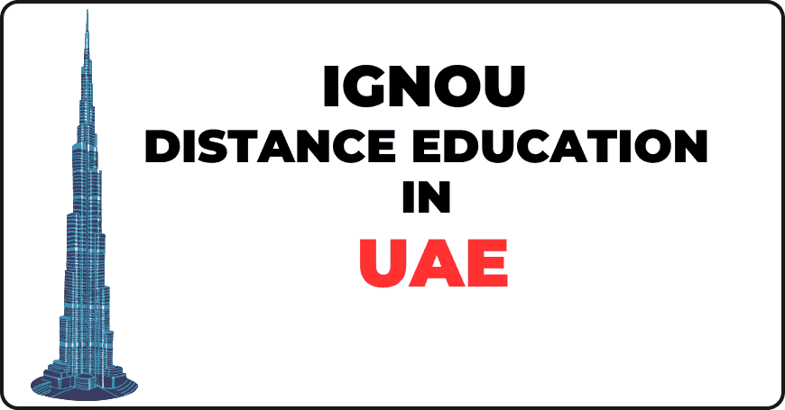 IGNOU distance education in UAE